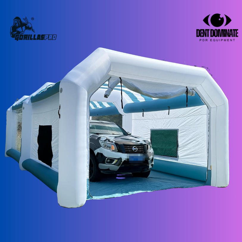 28x15x10FT Inflatable Hail Booth with Blower