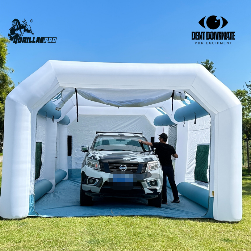 28x15x10FT Inflatable Hail Booth with Blower