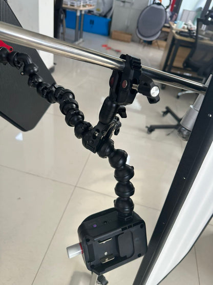 22" 9 Strip Cordless Carbon Fibre LED Light + Stand Adapter