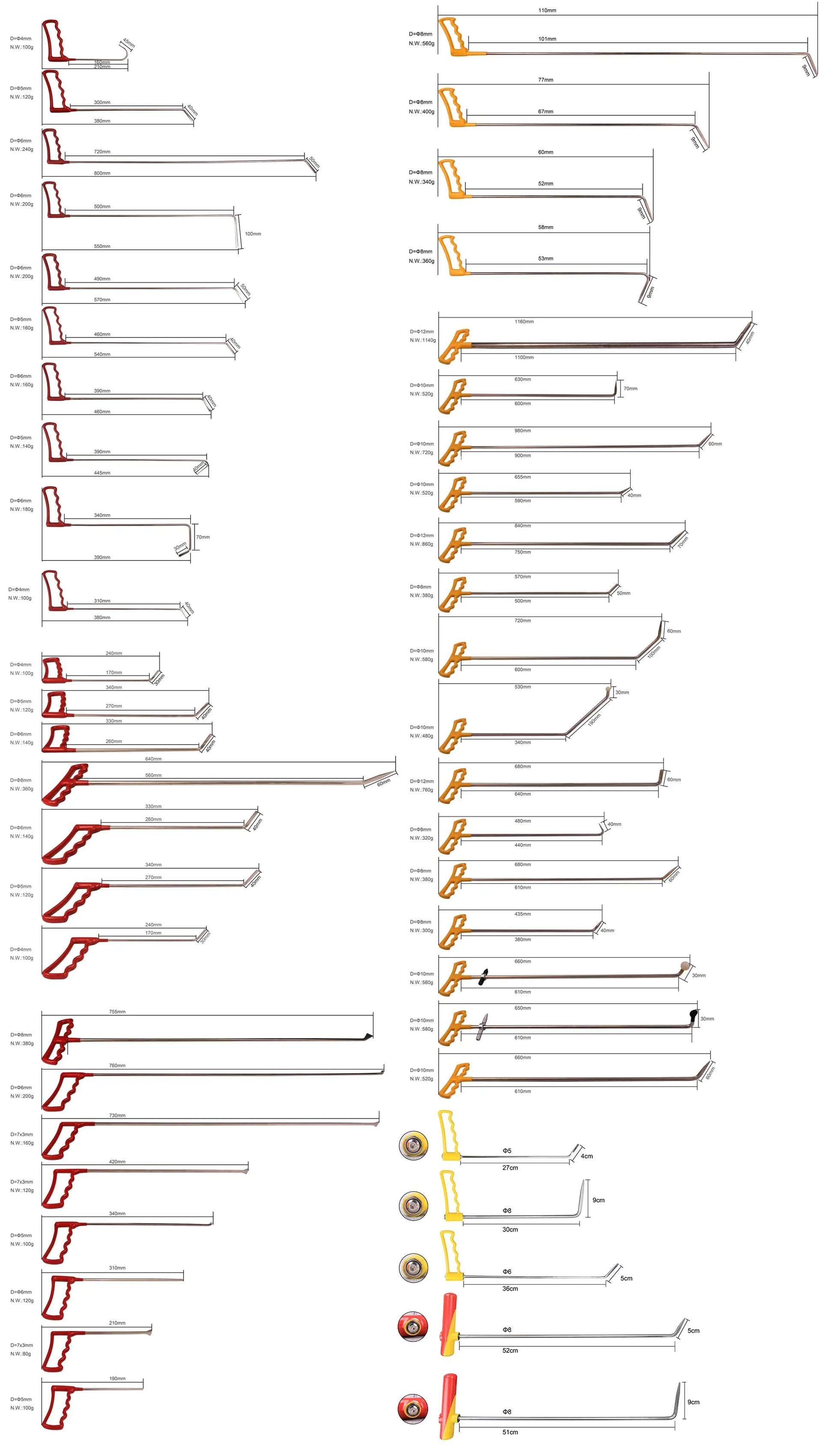 Dent Dominate ™ 50pc Master Tool Set Dent Dominate