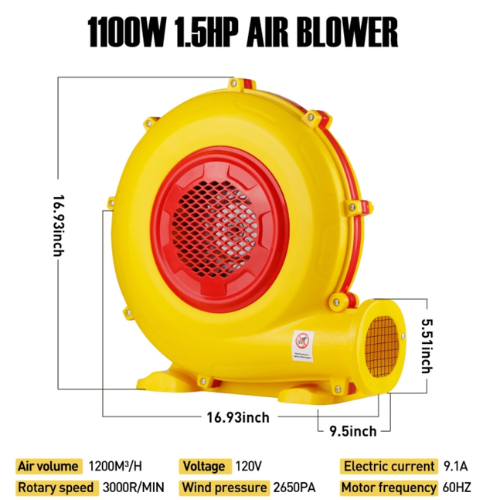 28x15x10FT Inflatable Hail Booth with Blower