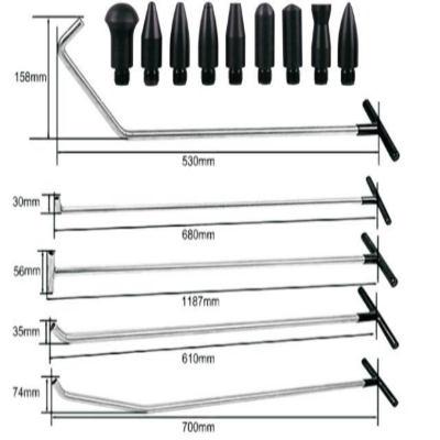 Dent Dominate 5 Piece Removable Tip Rod Set + 18 Tips